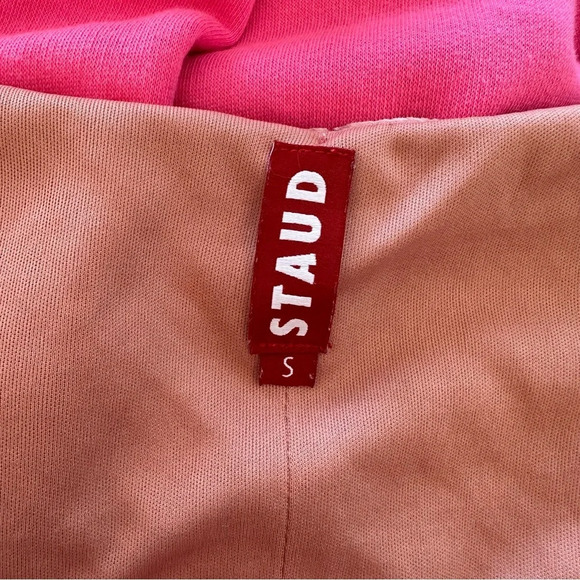 Staud Clothing Pink Velvet Marie Top Small Antique Rose - Picture 9 of 12